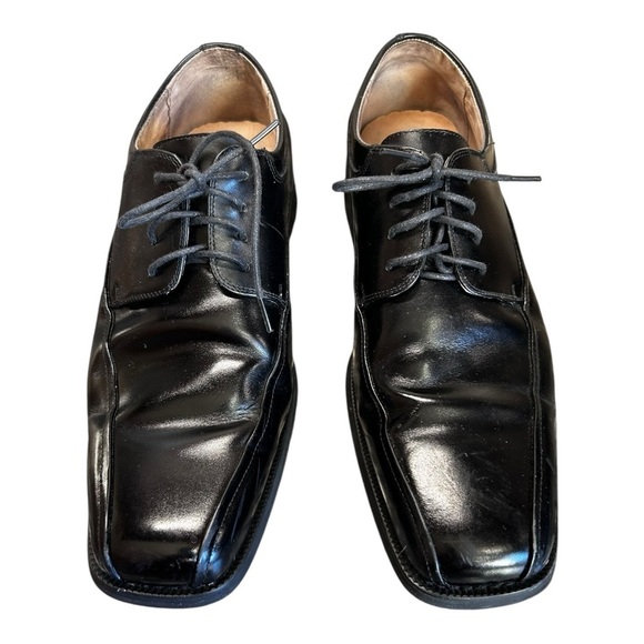 Florsheim Comfortech Black Leather Square Toe Oxford Shoes – Men’s Size 9.5D main image 5
